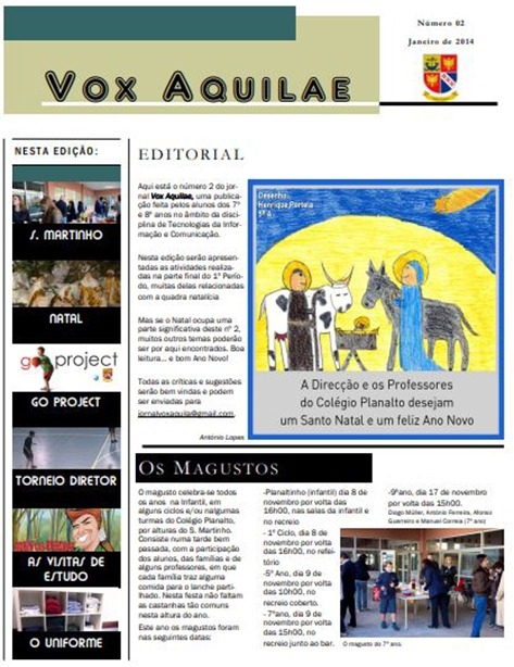 Planalto - Jornal Vox Aquilae