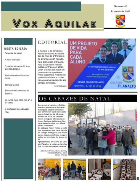 Planalto - Jornal Vox Aquilae